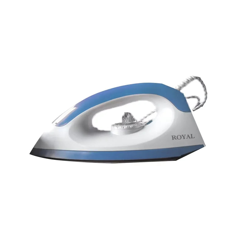 1000W Dry Electric Iron – 5-Gear Adjustable Teflon Soleplate