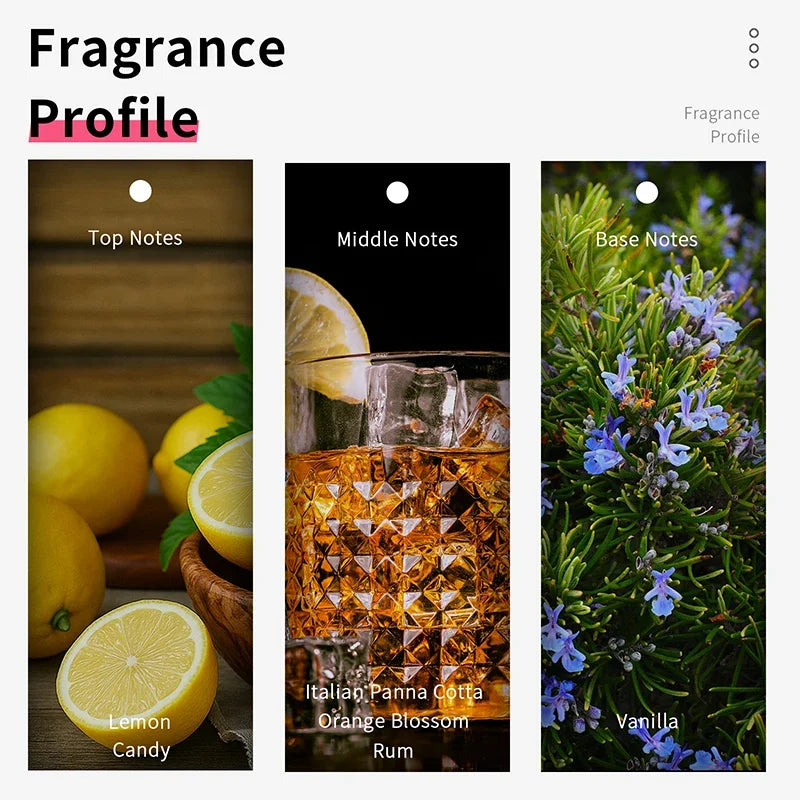 Lemon Citrus & Vanilla Women's EDT Perfume 100ml | Floral Fruity