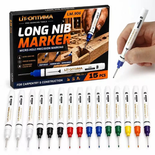Multi-color Long Head Marking Pen Special Woodworking Home Tile Peaceful Pleasures Health and Wellness