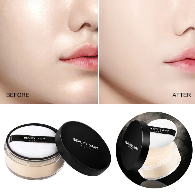 Translucent Loose Setting Powder – Matte Oil Control Face Powder