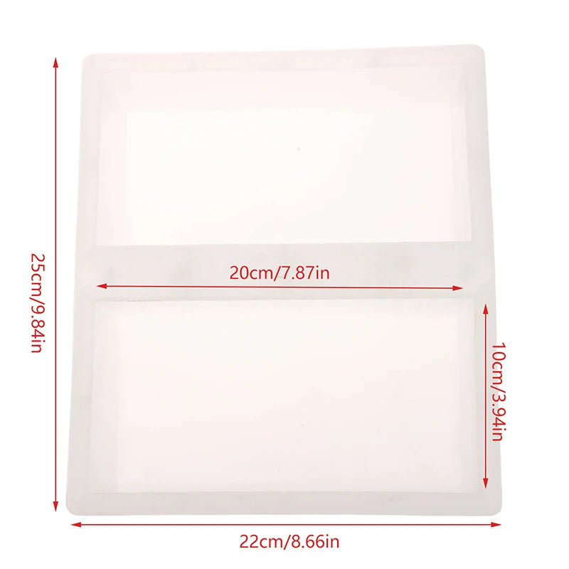 Rectangle Concrete Path Maker Mold | DIY Brick Paving Mould