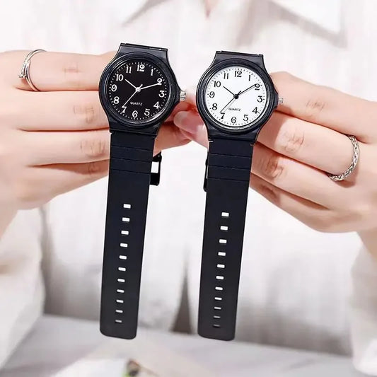 Women's Minimalist Quartz Watch | Silicone Strap & Round Dial Women's Quartz Watch Peaceful Pleasures Health and Wellness