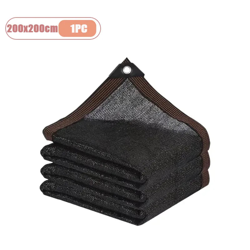 Sun Shade Net 2x2m/2x4m – HDPE UV Block Mesh for Yard & Patio