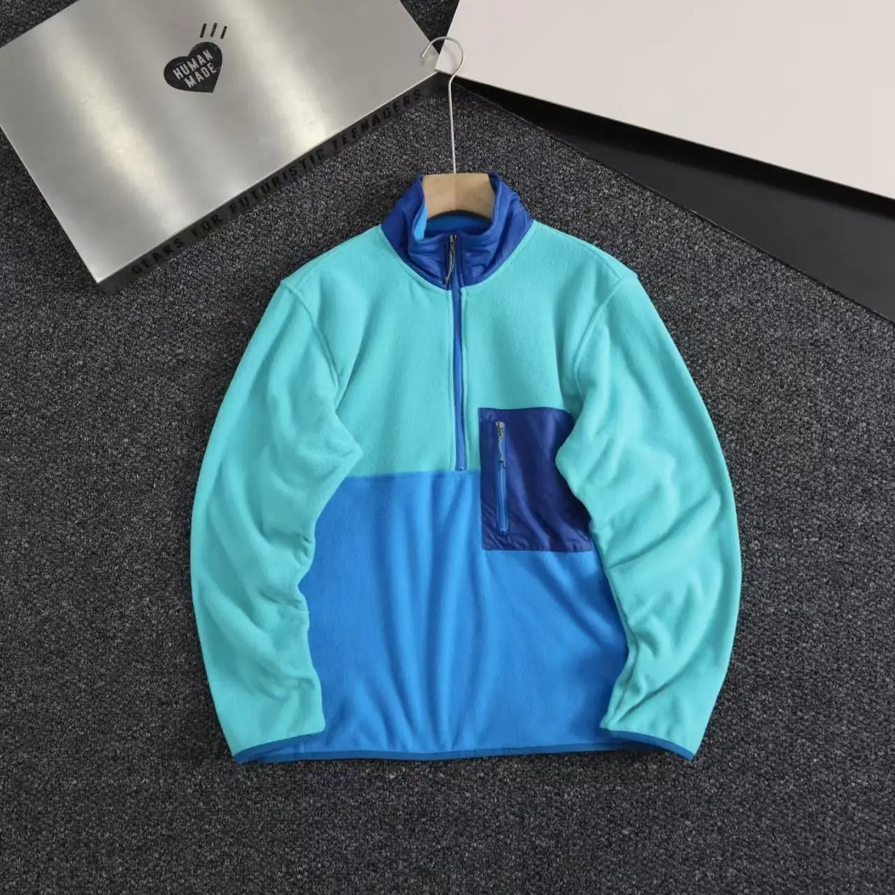 Couples Matching Half-Zip Fleece Pullover Sweatshirt | S–XL