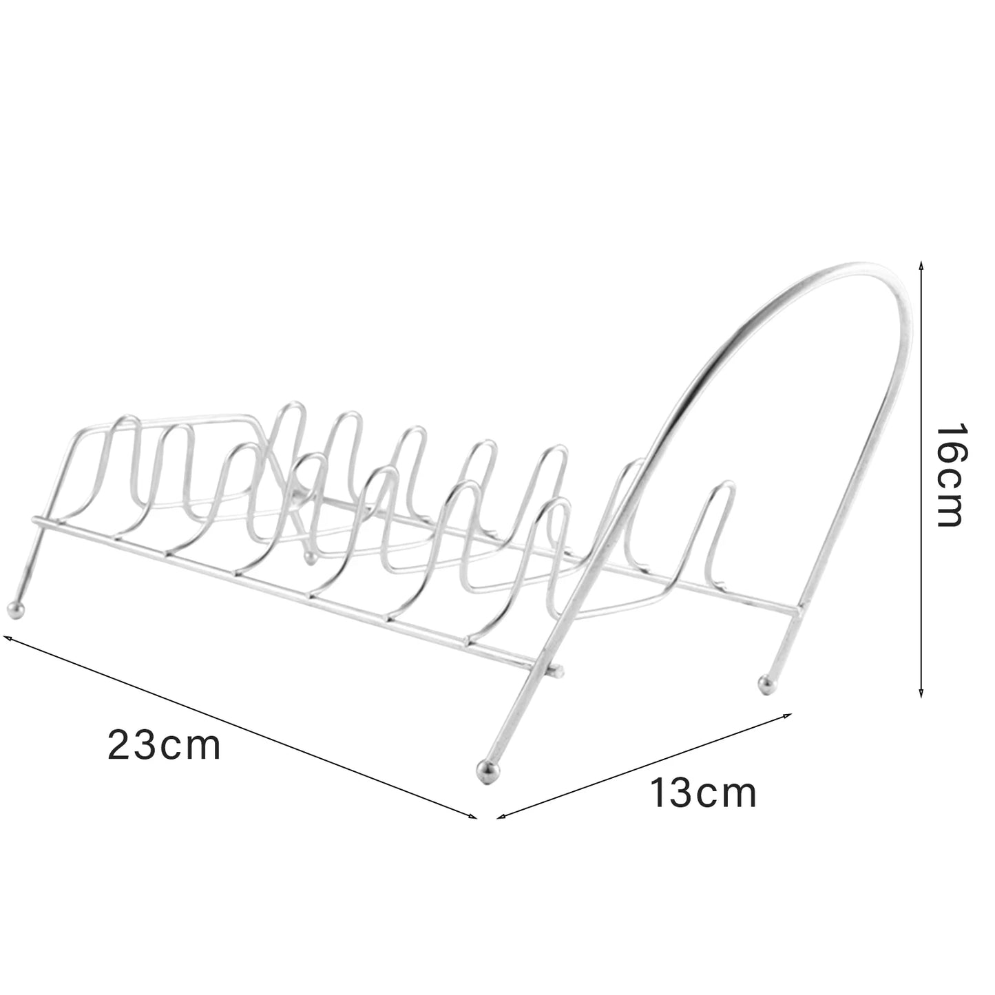 Kitchen Countertop Dishes Dry Shelf Simple Design Space Saving Storage Rack Suitable for Keep Plates Neatly Stored Peaceful Pleasures Health and Wellness