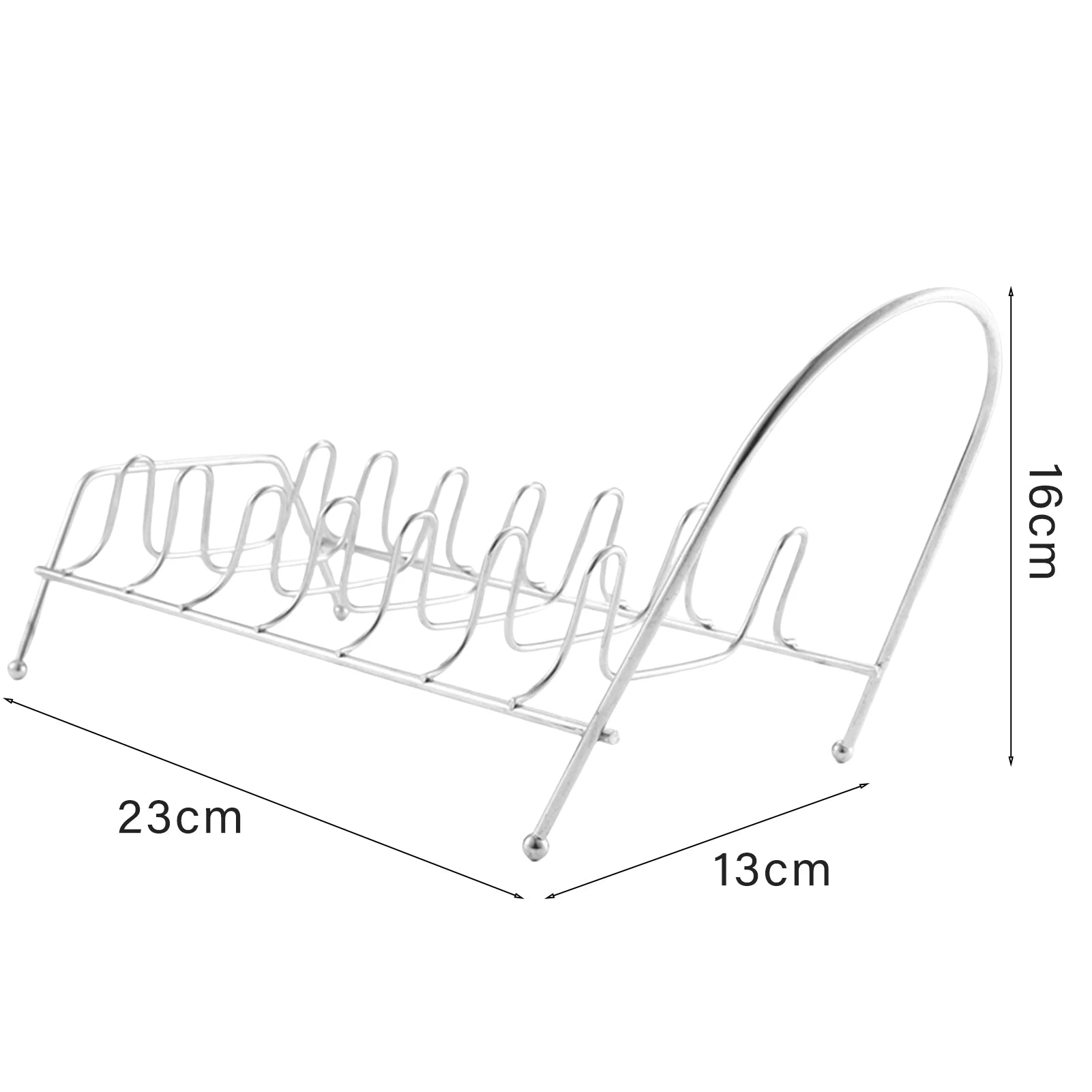 Kitchen Countertop Dishes Dry Shelf Simple Design Space Saving Storage Rack Suitable for Keep Plates Neatly Stored Peaceful Pleasures Health and Wellness
