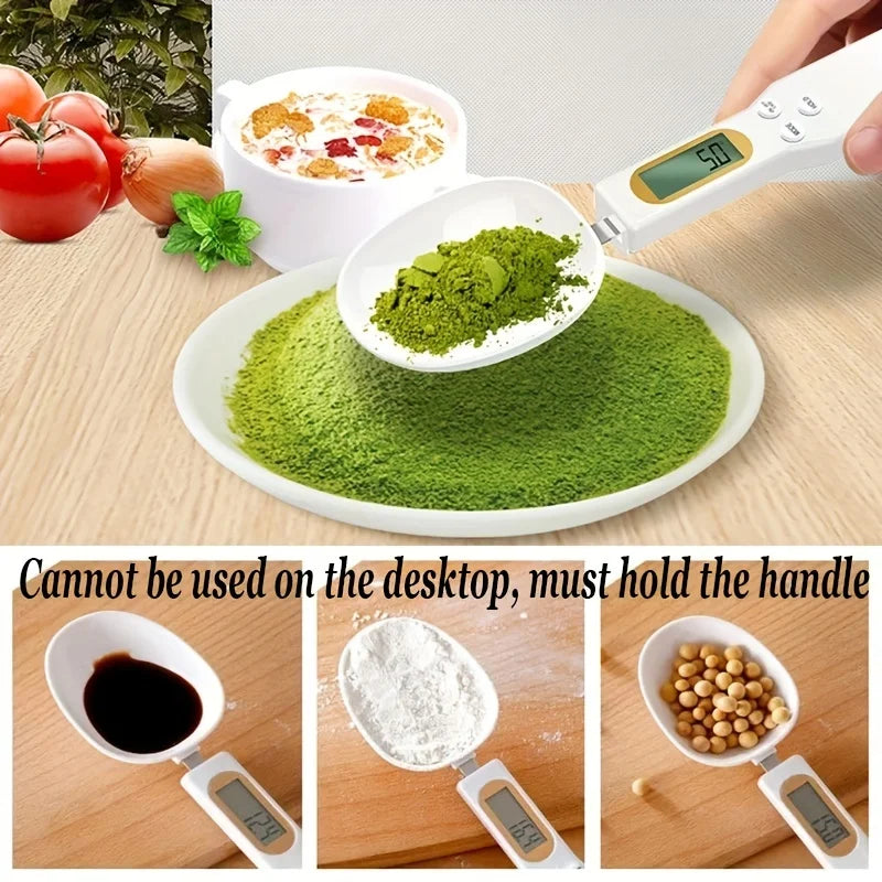 Mini Digital Spoon Scale – Food, Spice & Pet Measuring