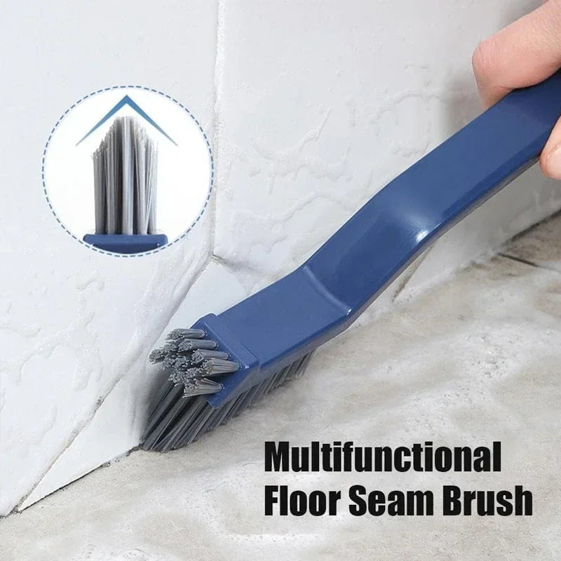 Long-Handle Bathroom Scrub Brush – Tile, Grout & Tub