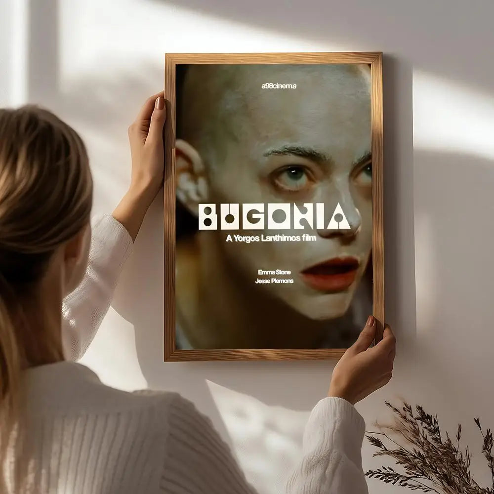Character B-Bugonia Poster HD Self Adhesive Waterproof Wall Art Ideal for Home Office Dorm Bedroom Great Gift Peaceful Pleasures Health and Wellness White4 21X30cmNoframe