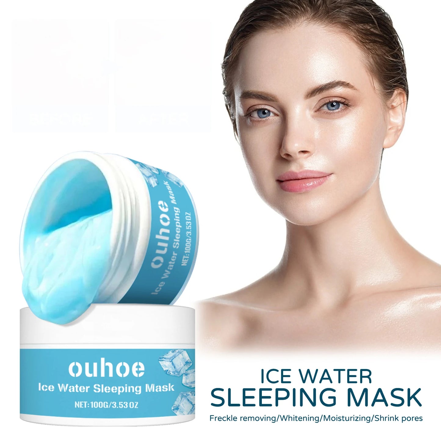 Ouhoe Sleeping Mask – Dark Spots, Pores & Anti-Aging | 100g