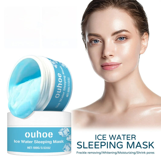 Ouhoe Sleeping Mask – Fade Dark Spots, Hydrate & Anti-Aging 100g Sleeping Face Mask Oasis Select