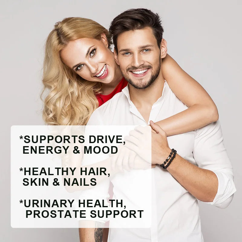 Saw Palmetto Supplement for Prostate Health & DHT Hair Loss Prevention Dietary Supplement Peaceful Pleasures Health and Wellness