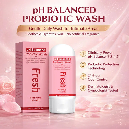 pH Balanced Probiotic Intimate Wash – Odor Control, 100ml Intimate Hygiene Wash Peaceful Pleasures Health and Wellness Default Title