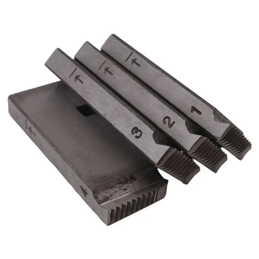 A36T 4-Pack Pipe Threader Dies for RIDGID – 1–2 Inch NPT HSS Pipe Threading Dies Peaceful Pleasures Health and Wellness As Shown