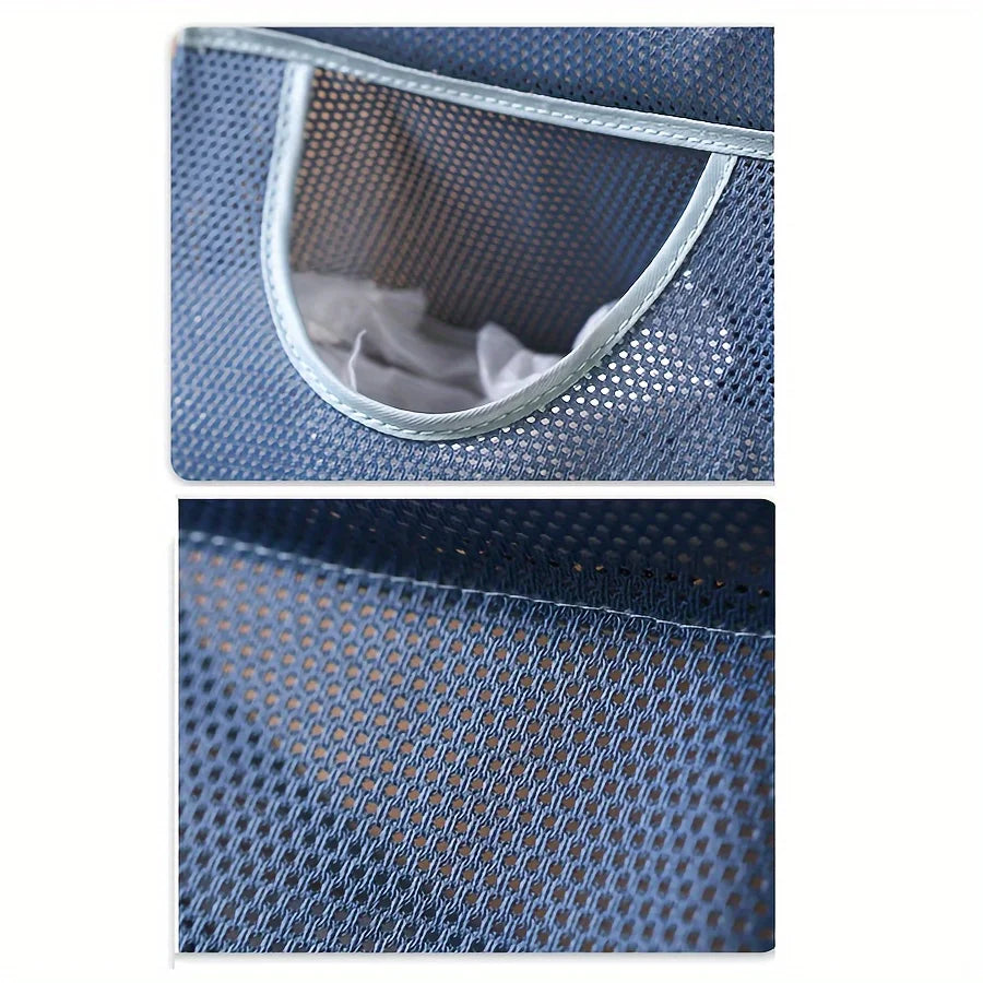 Wall-Mounted Mesh Garbage Bag Dispenser | Kitchen Organizer