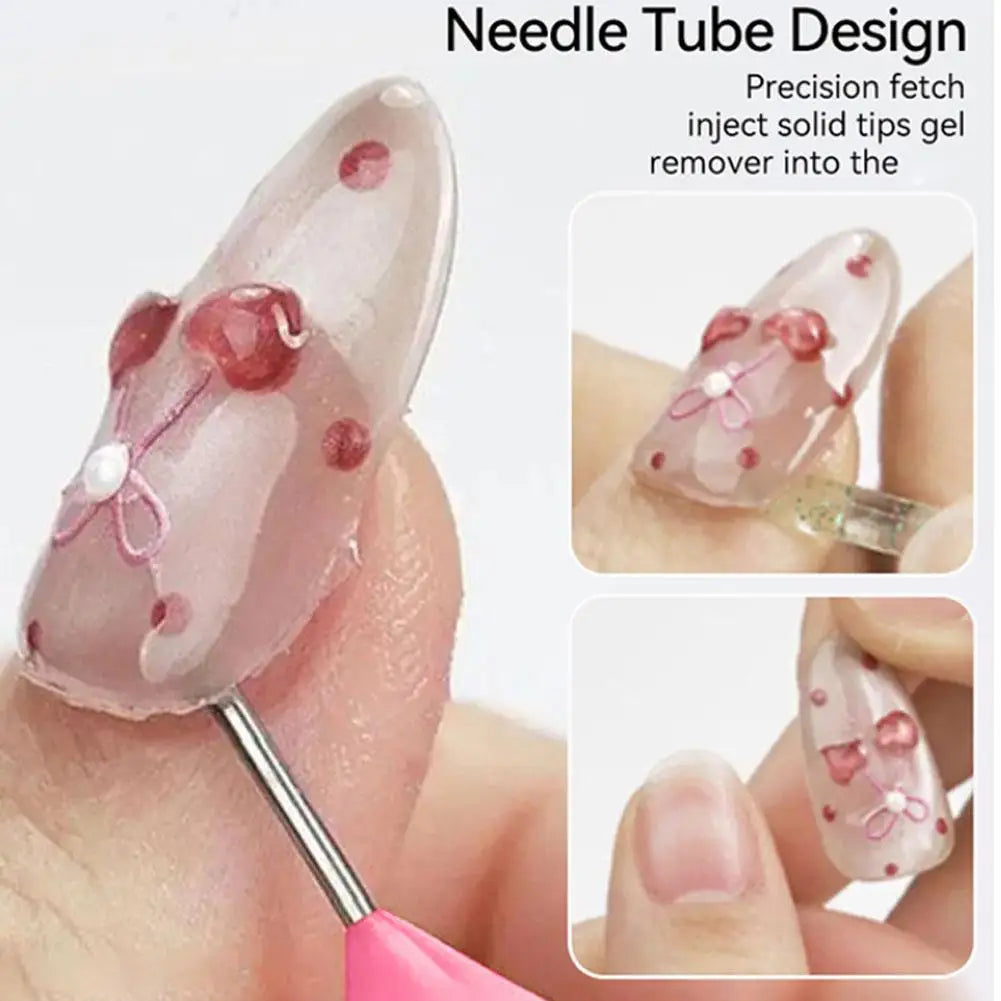 Acetone-Free Nail Glue Remover – Gentle Press-On Nail Remover Peaceful Pleasures Health and Wellness
