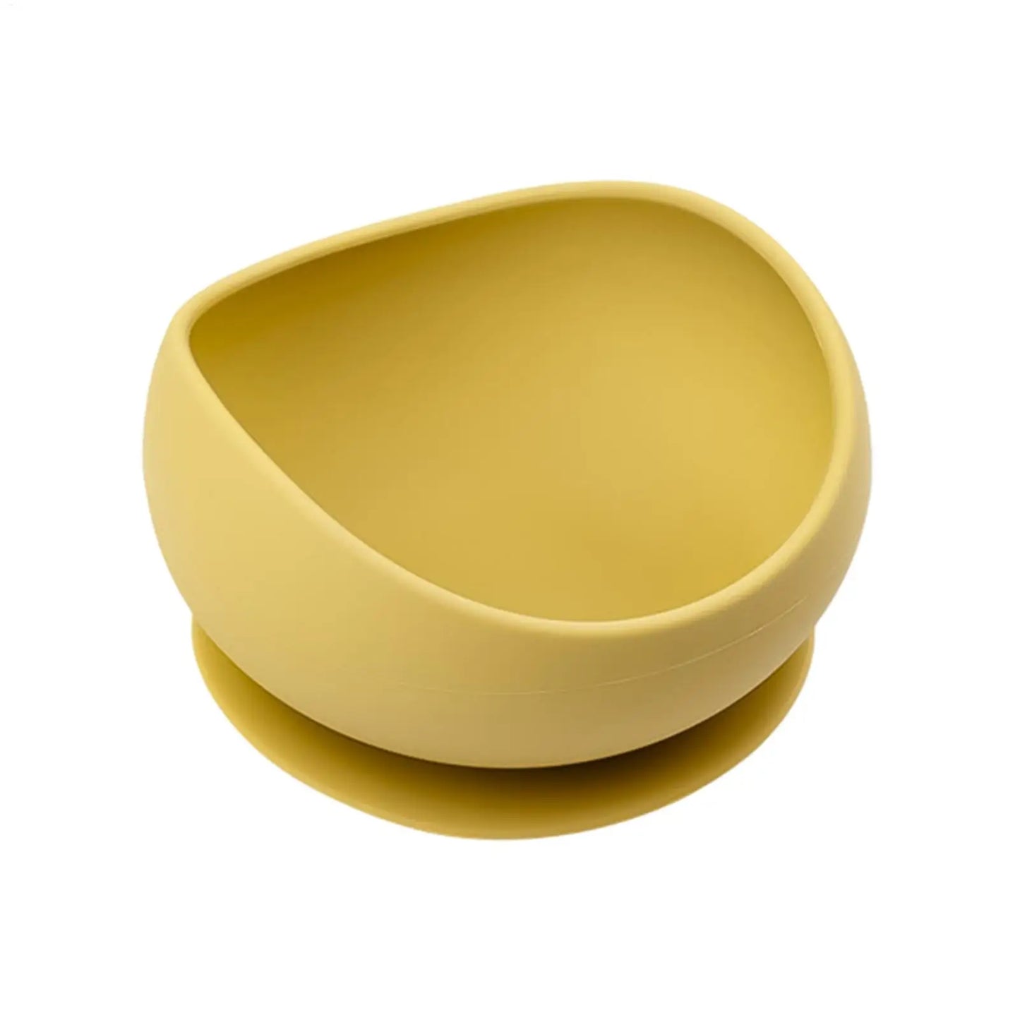 Spill-Proof Silicone Pet Bowl with Suction Cup Base