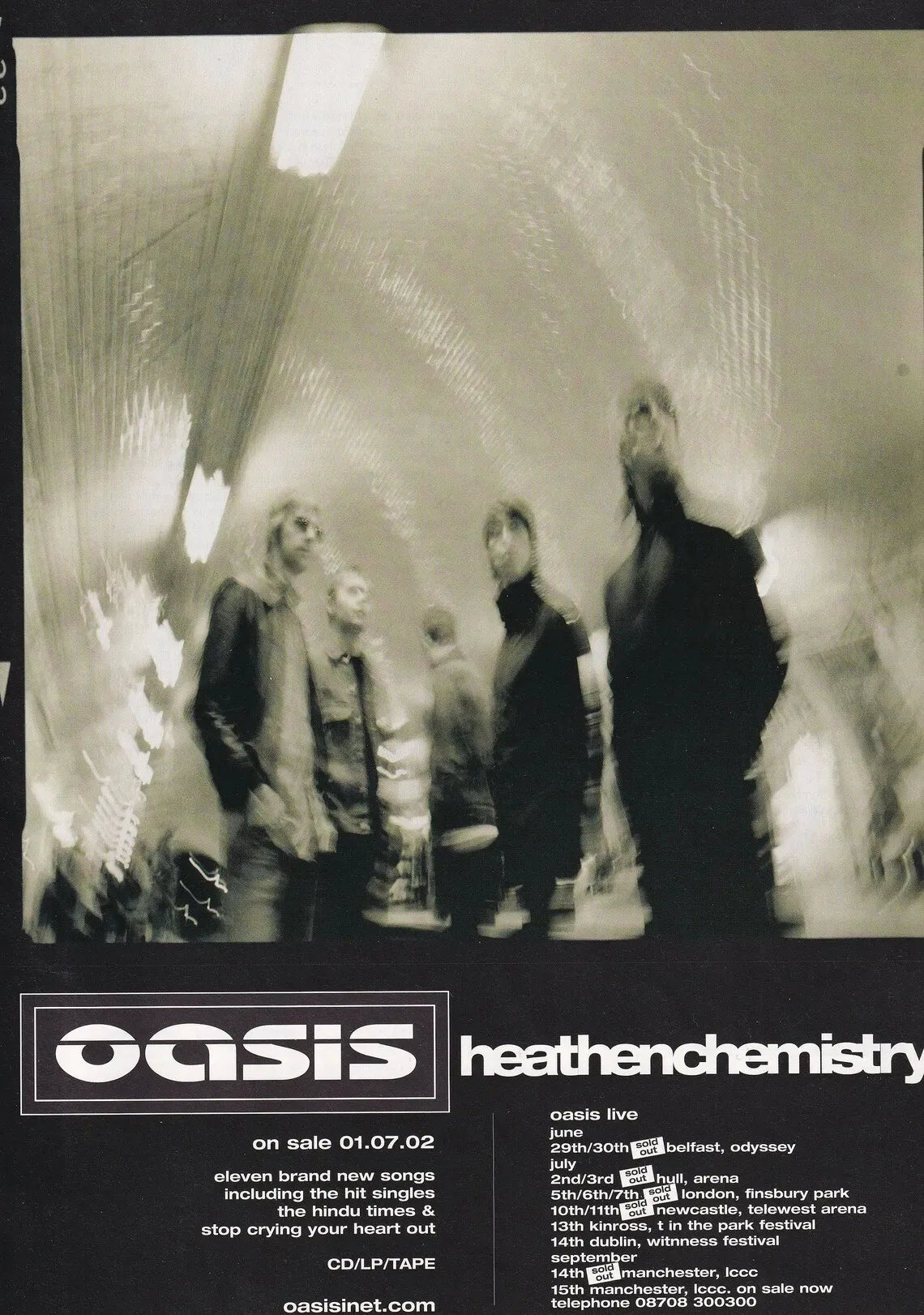 Canvas Painting Classic O-Oasis Band Music Cover Story Morning Glory Heathen Chemistry Poster Wall Prints Picture Home Decor Peaceful Pleasures Health and Wellness