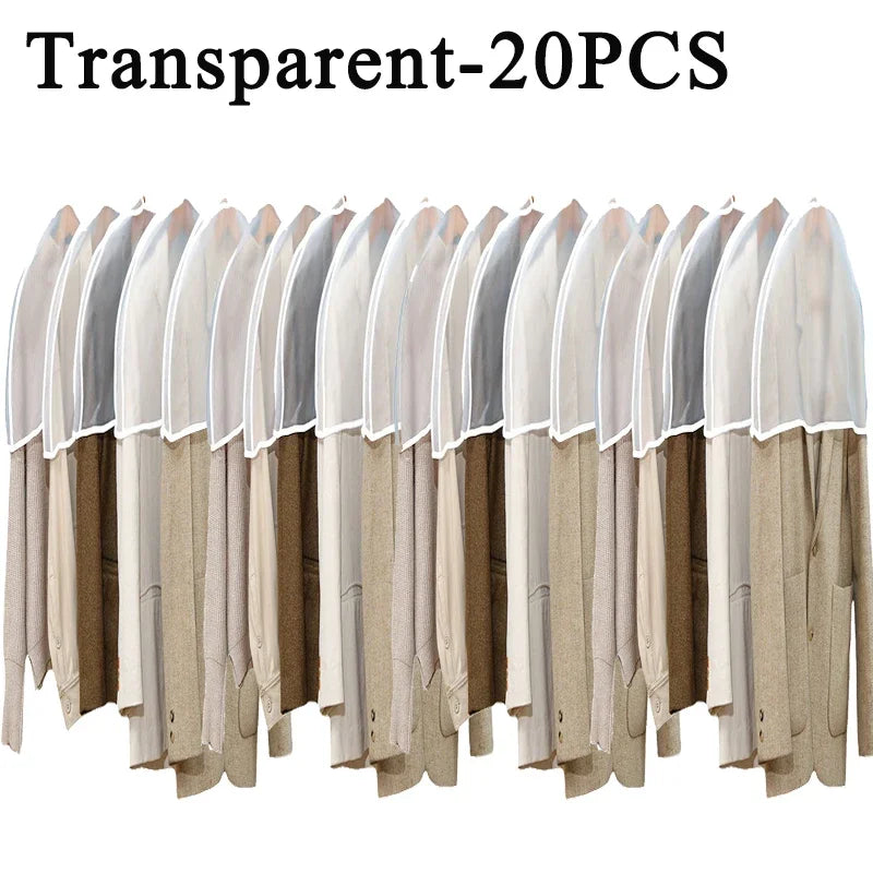 Waterproof Hanging Clothes Dust Cover | PEVA Garment Bag