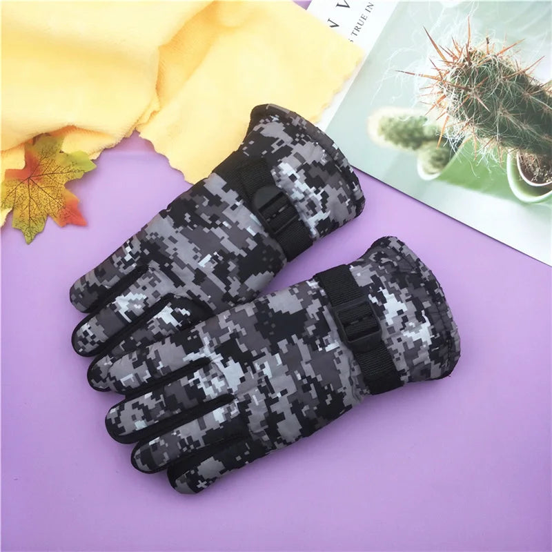 Kids Winter Ski Gloves & Warm Mittens | Boys Girls Ages 7–13