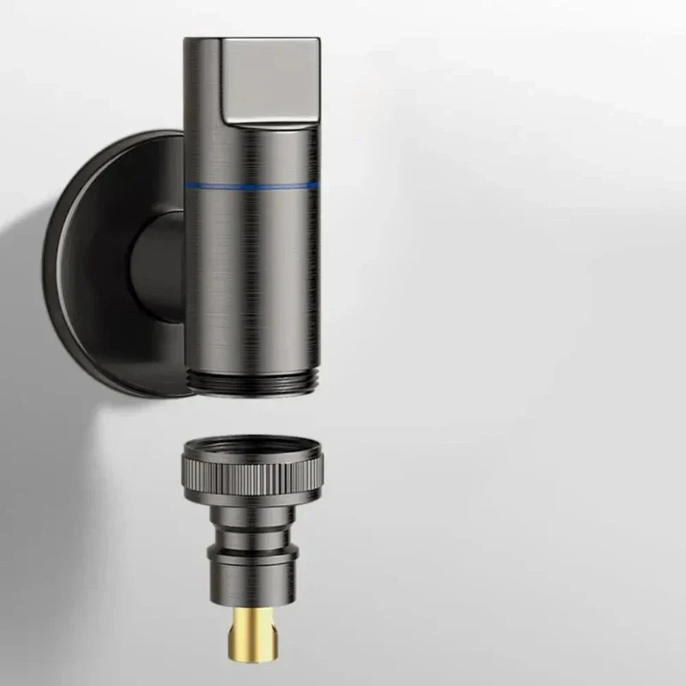 G1/2 Stainless Steel Washing Machine Water Stop Angle Valve