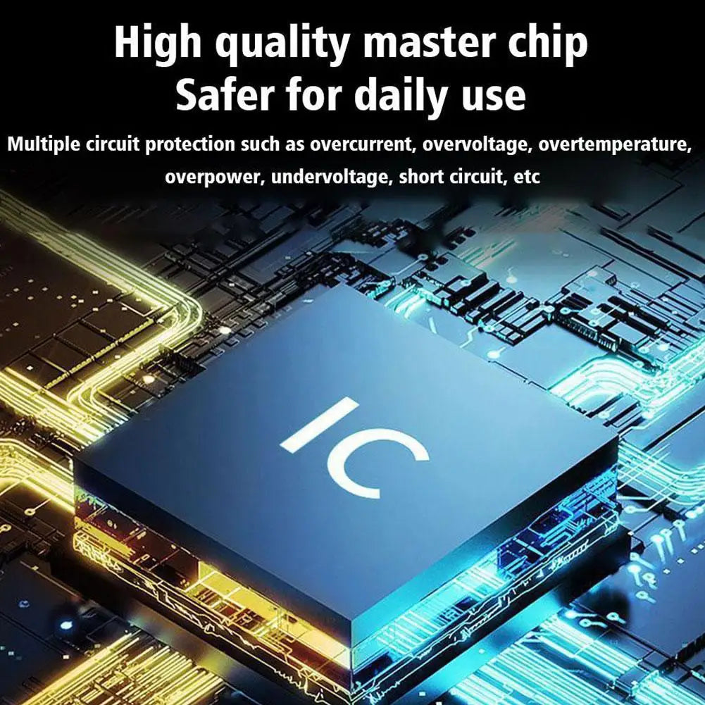 66W USB JMG-PD+QC3.0 Car Digital Display monitoring charger PD Fast Charging Fast Charging Car Mobile Phone Adapter Peaceful Pleasures Health and Wellness