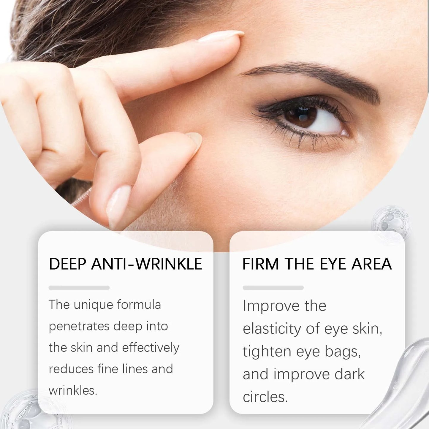 Nicotinamide Eye Cream Gel – Dark Circles & Puffiness Relief