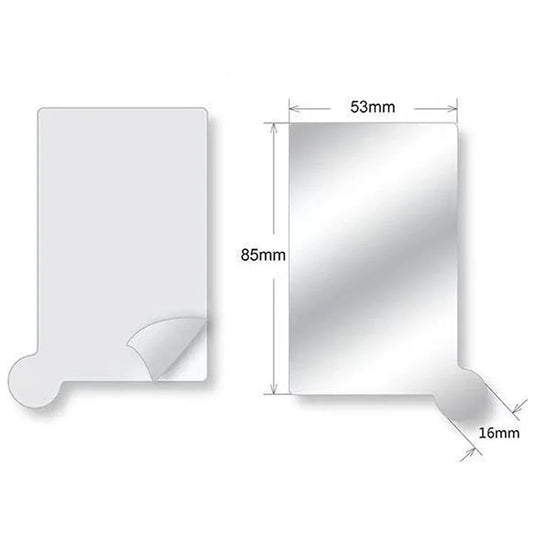 Mini Stainless Steel Pocket Makeup Mirror – Compact & Travel Compact Makeup Mirror Oasis Select
