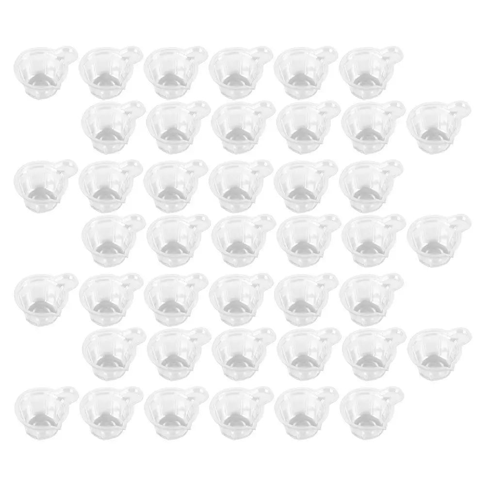 100Pcs Plastic Mixing Cups for Epoxy Resin Glue Mixing Cups DIY Resin Crafts Mold Cup Dispenser Epoxy Craft Supplies Peaceful Pleasures Health and Wellness Default Title