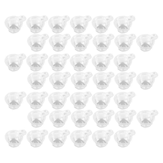 100Pcs Plastic Mixing Cups for Epoxy Resin Glue Mixing Cups DIY Resin Crafts Mold Cup Dispenser Epoxy Craft Supplies Peaceful Pleasures Health and Wellness Default Title