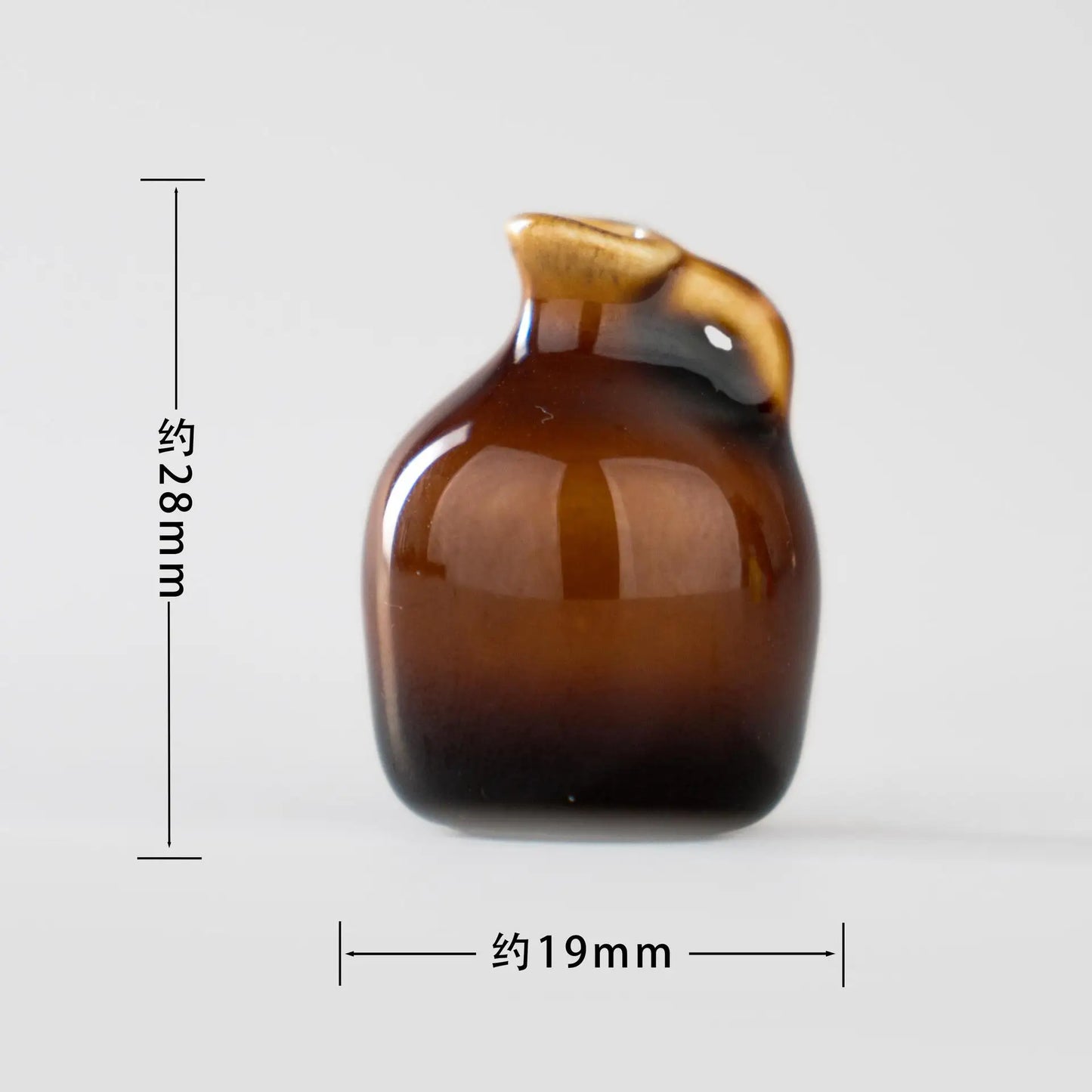 New Mini Ceramic Small Vase Refrigerator Stickers Creatives 3D Three-dimensional Home Decoration Magnet Home Decor Items Fridge Peaceful Pleasures Health and Wellness F