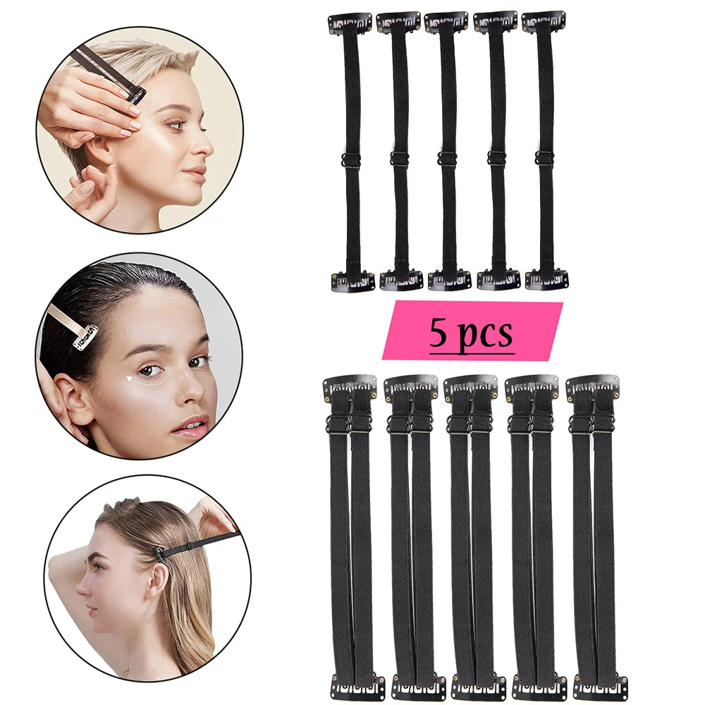 5Pcs Elastic Eyes Lift Band Stretching For The Face Adjustable Invisible Foxy Eyes Tape Lift Stretching Straps Eyebrows Lifting Peaceful Pleasures Health and Wellness