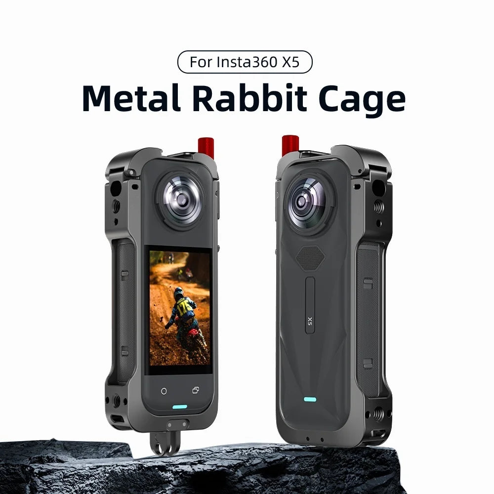 Suitable For Insta 360 X5 Protective Case X5 Camera Multifunctional Expansion Protection Metal Frame Peaceful Pleasures Health and Wellness