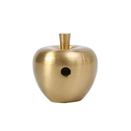 Apple-Shaped Brass Cabinet Knobs | Copper Drawer Pulls Pair Cabinet Knobs Oasis Select