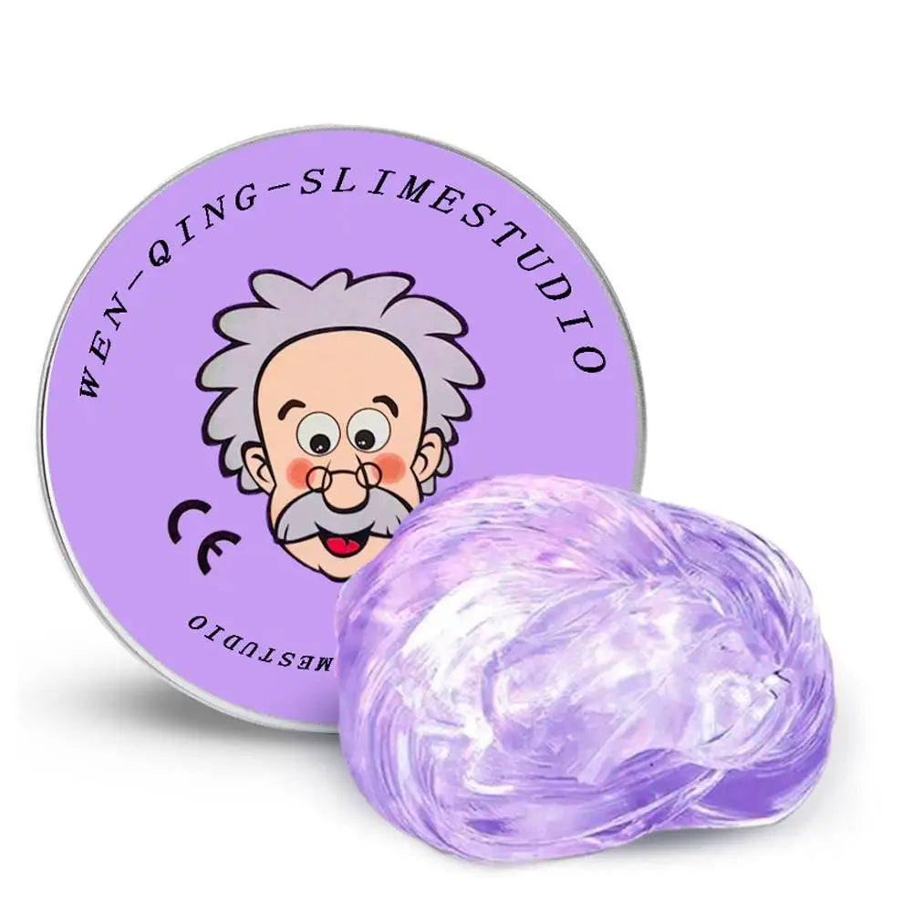 Reusable Putty Bouncy Slime Toy Set for Stress Relief Peaceful Pleasures Health and Wellness Purple
