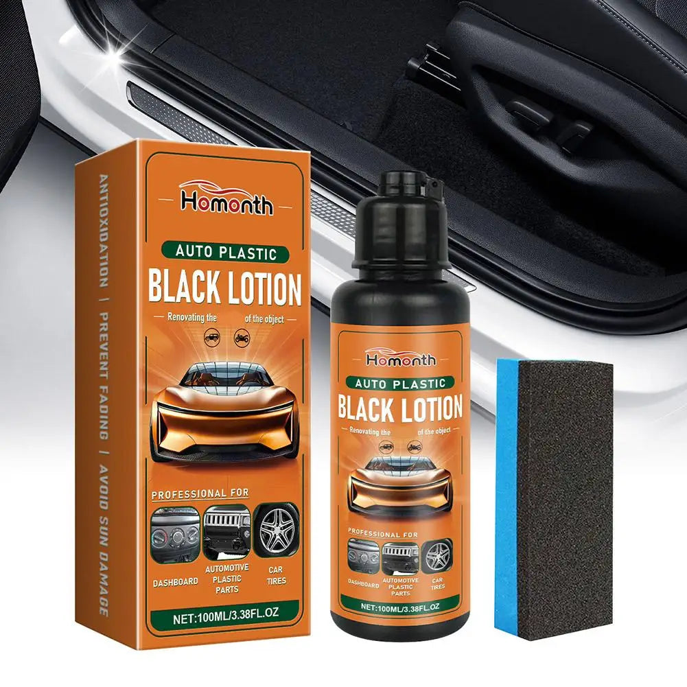 100ml Car Plastic Restorer Back To Black Gloss Auto Plastic Polish And Repair Coating Renovation Agent For Car Detailing Peaceful Pleasures Health and Wellness