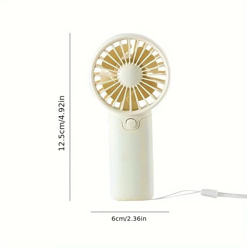 Cute Mini Portable Handheld Fan – Lightweight Pocket Fan