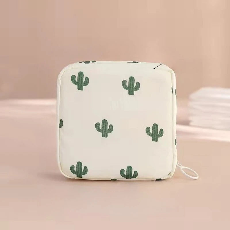 Portable Sanitary Napkin & Tampon Storage Bag | Waterproof