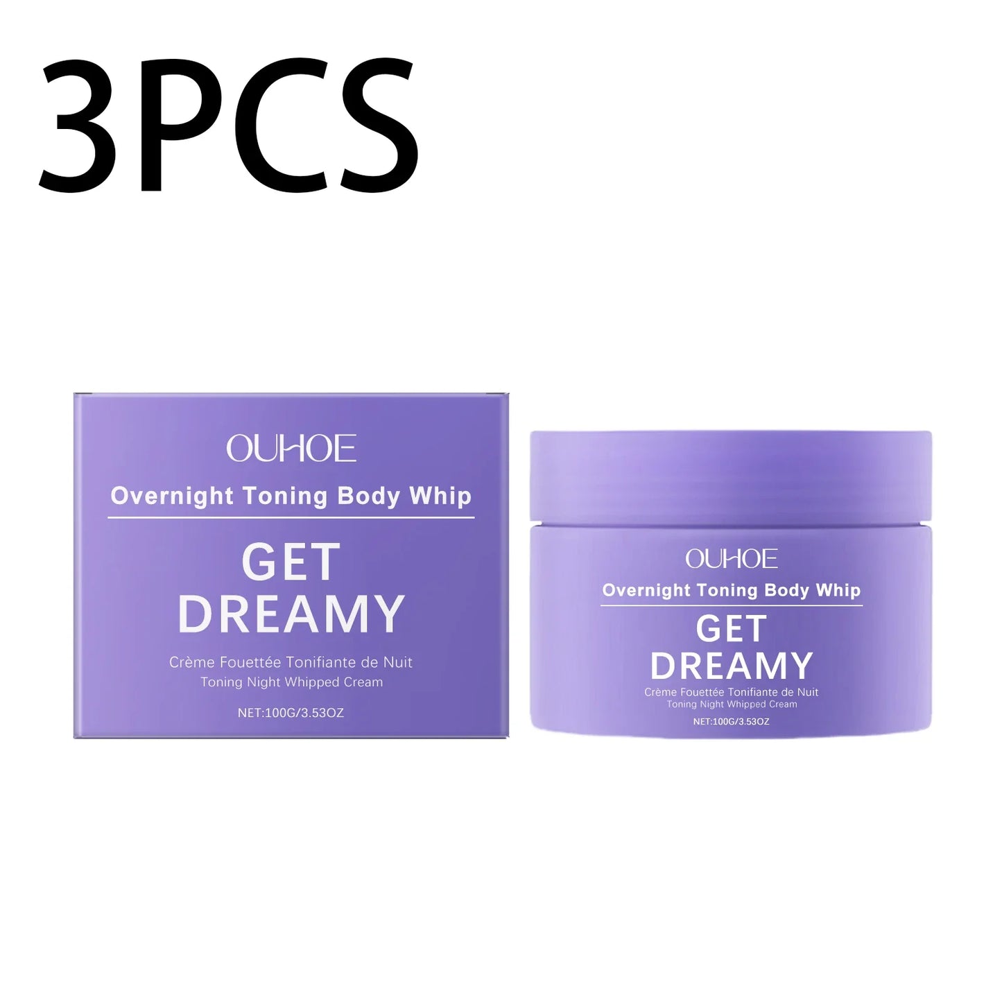 KOEC Overnight Toning Body Cream – Shea Butter & Lavender 100ml