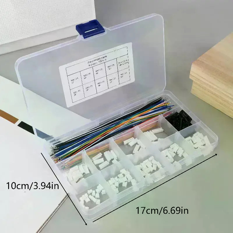1.25mm Pitch Connector Kit – Socket, Plug & Pre-Crimped Wire Connector Kit Peaceful Pleasures Health and Wellness