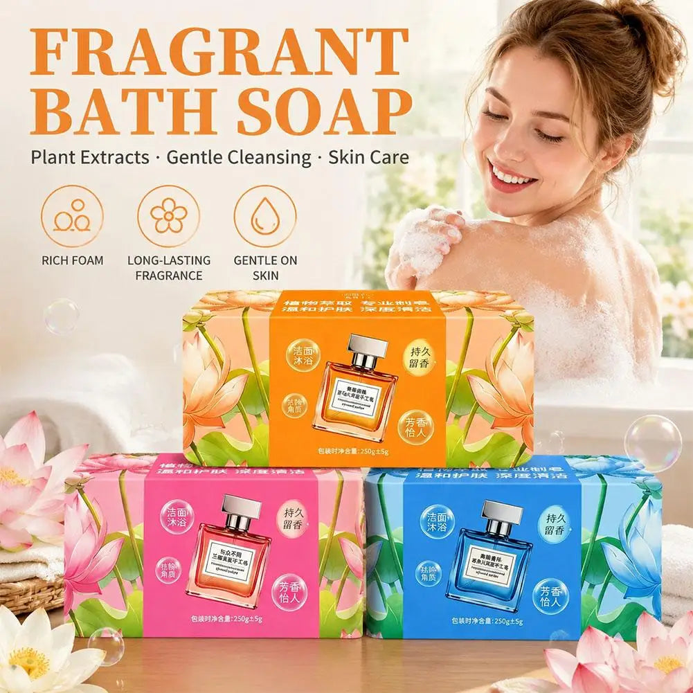 FRAGRANCE Facial Soap Body Odor Face Wash Foam Facial Cleanser Moisturizing Oil Control Body Bathing Handmade Soap Peaceful Pleasures Health and Wellness