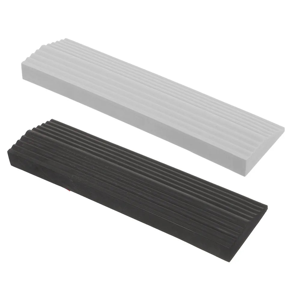 2Pcs Rubber Sweeping Robot Ramp Mat Home Threshold Climbing Pad Non-Slip Indoor Doorways Cleaning Ramp Peaceful Pleasures Health and Wellness