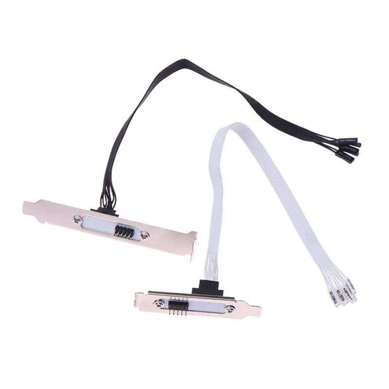 PCI Baffle External Power & Reset Button Extension Cable