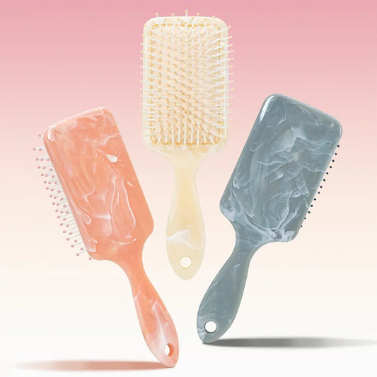 Marble Air Cushion Hairbrush – Anti-Static Detangling Comb Hair Detangling Brush Oasis Select
