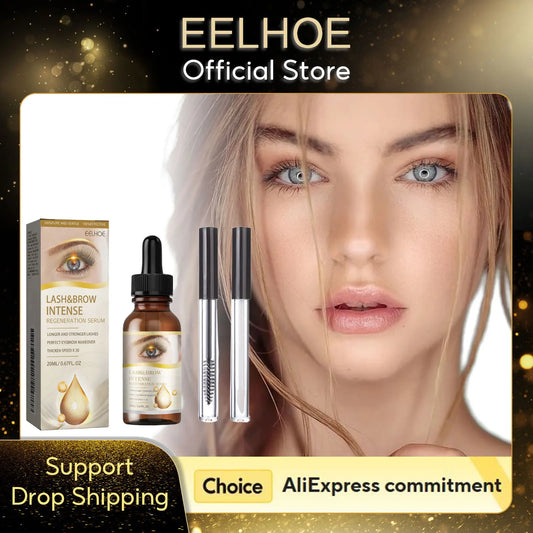 EELHOE Eyelash Growth Serum – Longer Thicker Curled Lashes 20ml Eyelash Growth Serum Peaceful Pleasures Health and Wellness