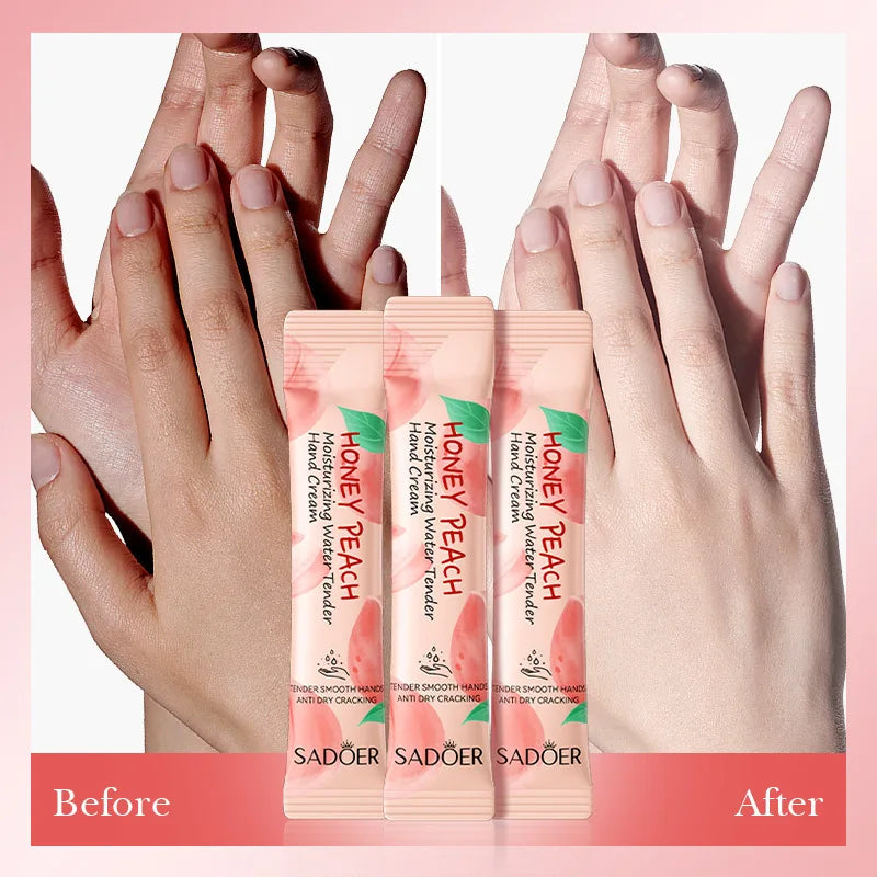 Avocado & Peach Hand Cream – 20-Piece Moisturizing Box