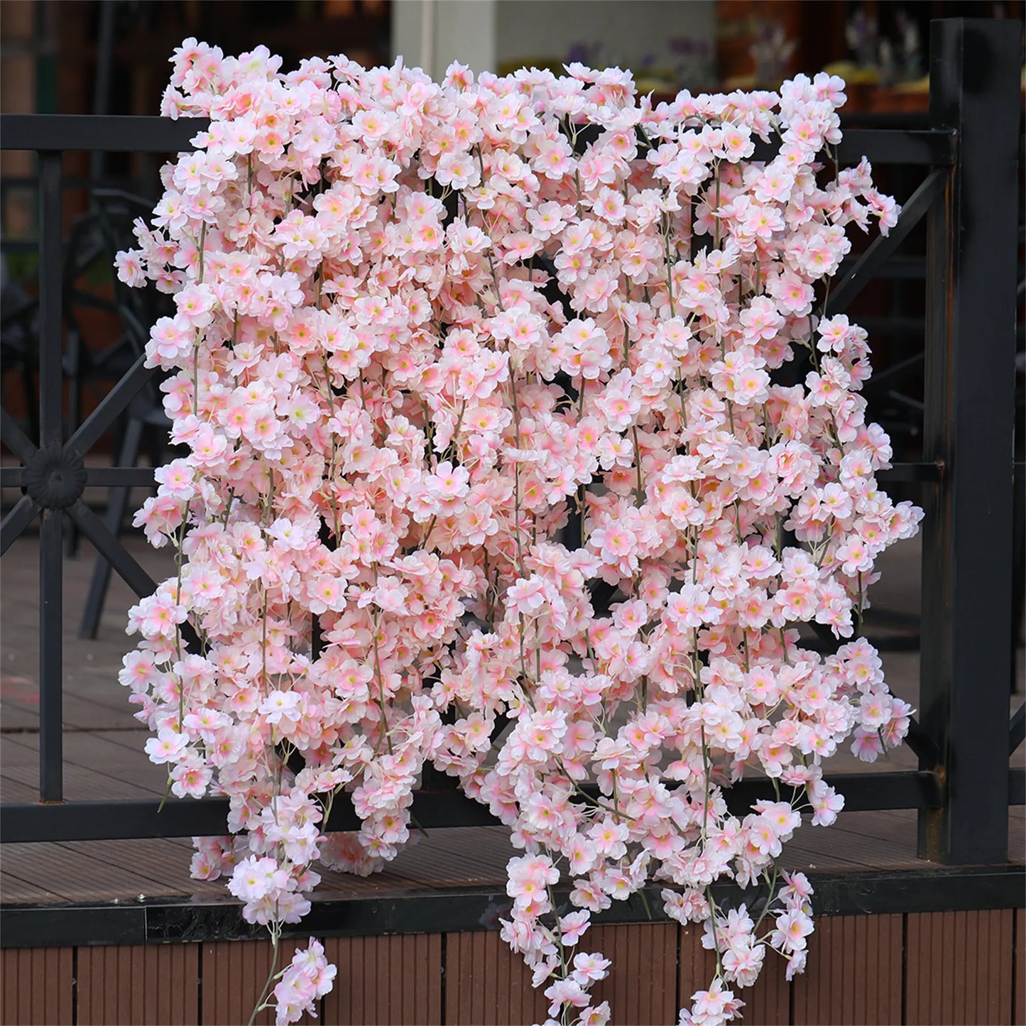 5.6ft Artificial Sakura Vine | Silk Cherry Blossom Décor