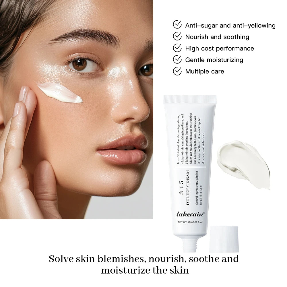 345 Relief Cream Moisturizing Blemishes Nourish The Skin And Provide Soothing Care Resulting In A Well-Rounded Skincare Solution Peaceful Pleasures Health and Wellness