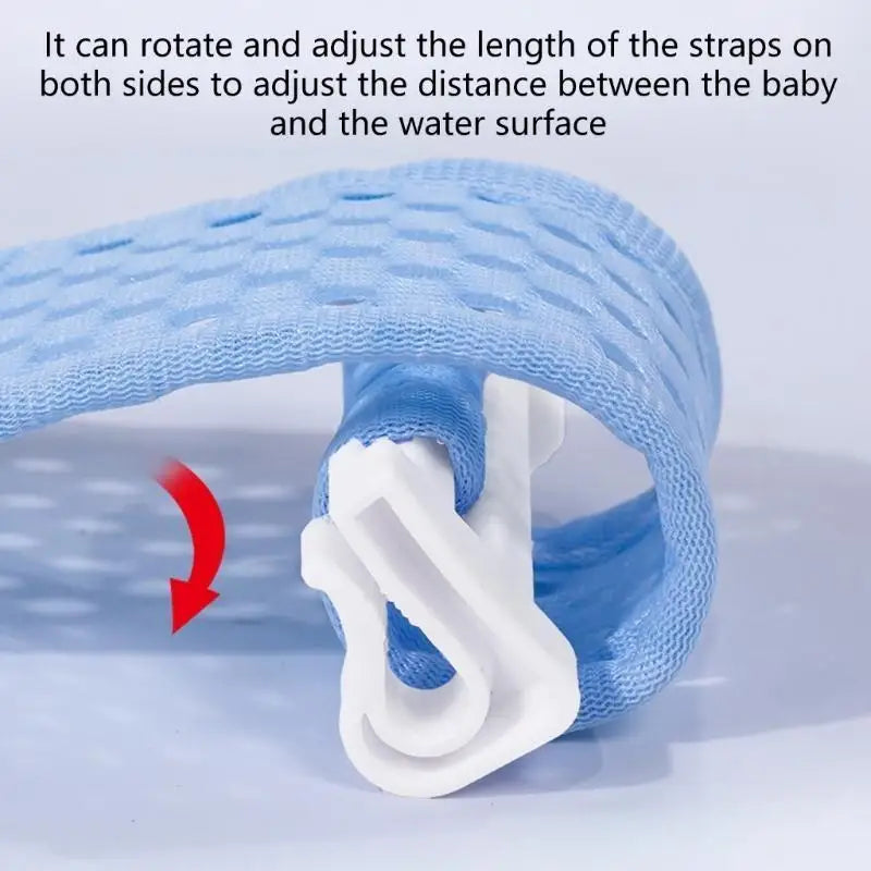 Adjustable Baby Bath Net with Headrest | Newborn Bathtub Support