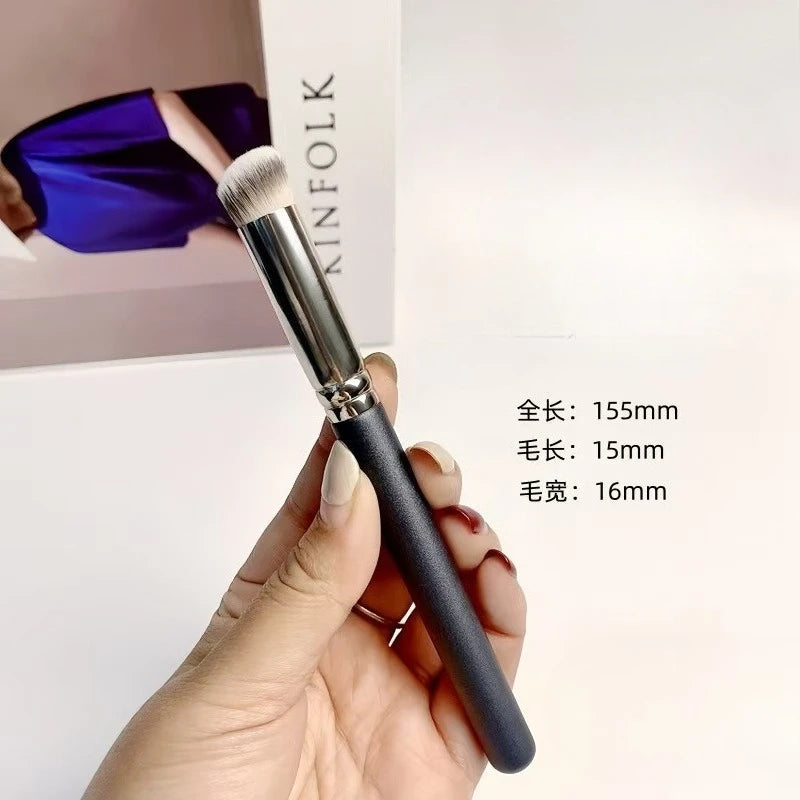 Foundation Concealer Brush, Premium Contour Blusher Brushes, Flawless Under Eye Dense Face Makeup Brush for Blending Peaceful Pleasures Health and Wellness type-2
